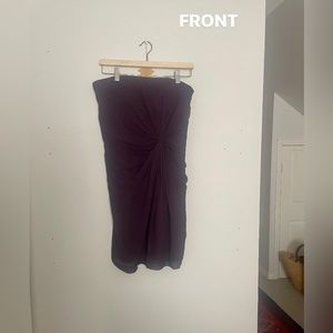 Club Monaco, Clara Dress, size 4, NWT, eggplant/ aubergine